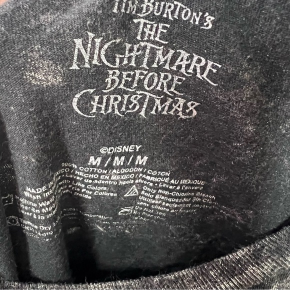 Disney Tim Burton’s nightmare before Christmas jack skeltoon distressed tshirt - Picture 5 of 5
